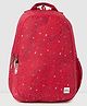Wildcraft Wiki Printed Backpack Red - Height 18 Inches