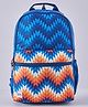 Wildcraft Wiki Printed Backpack Navy Blue - Height 18 Inches