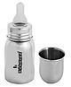 Bunniez Stainless Steel Baby Feeder with Anti-Colic Nipple, bpa-Free - 150 ml