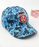 Pine kids Marvel Cotton Woven Cap With Avengers Print Blue - Diameter 19 cm