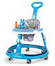 JoyRide Platinum Baby Walker 6-24 Months | Adjustment Walker for Kids Boy and Girl with Integrated RGB Lights, Switchable Food & Musical Toy Tray Activity Walker