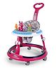 JoyRide Platinum Baby Walker 6-24 Months | Adjustment Walker for Kids Boy and Girl with Integrated RGB Lights, Switchable Food & Musical Toy Tray Activity Walker