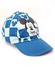 Babyoye Disney 100% Cotton Summer Cap With Mickey Mouse Family Graphics Light Blue - Circumference 54 cm
