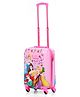 STRIDERS Magical Disney Princess Kids Luggage Bag Lightweight, Durable, and Spacious Travel Companion Pink - 18 Inches