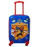 STRIDERS Paw Patrol Spinner Trolley Luggage Bag Blue & Red - 18 Inches