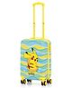 STRIDERS Pokémon Hard Luggage Lightweight, Durable & Travel Friendly Spinner Suitcase Blue & Yellow - 20 Inches