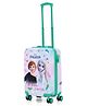 STRIDERS Trolley Luggage Bag with Disney Frozen Print Teal Blue - 18 Inches