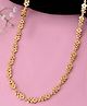 VALLEY OF JEWELLERY- Gold Plated Designer Square Women Chain - Gold