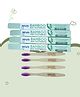 Docura Bamboo Kids Toothbrush Ultra Soft, BPA-Free & Eco-Friendly | Toothbrush for 2+ Years Kids Pack of 4
