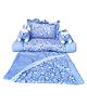 Safe n Cute Supersoft Cotton Rabbit Sleeping Bedding Sheet Set for 0-36 Months-sky