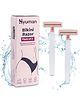 Hyuman Bikini Razor Unit - 2 | German Nano-Precision Technology Blade | Bikini Line Shaver | Safe & Hygienic Hair removal