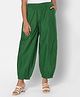 TeenTrums 100% Cotton Solid Pant - Green