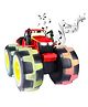 Kidology Red FarmBlaze Monster Tractor