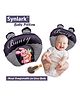 Synlark Neck Support Pillow for Head Shaping with Mustard Seeds 0-24 Months - Navy Blue