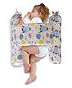Synlark Unisex Infant Toddler Baby Anti Rolling Bolster Pillow, Baby Sleep Positioner Pillow - White