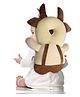 Synlark Baby Head Protector Cushion Fall Protection Head Back Safety Protector Pad - Brown