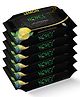 NOVEL Refreshing Wet Wipes Pack of 6 - Lemon