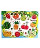 Bunie Learning Fruits Puzzle Board Toy for Kids  Multicolor