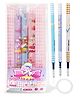 Bunie Cartoon Print 3 Pcs Ball Pens with 3 Pcs Extra Riffles