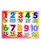 Bunie Learning Numbers Puzzle Board Toy for Kids  Multicolor