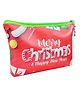 Bunie Merry Christmas Theme Big Size Pencil Pouch for Kids  Color & Design May Vary