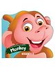 My First Board Book Animals - Monkey- English
