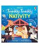 Usborne The Twinkly Twinkly Nativity Board Book by Sam Taplin- English .