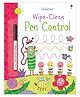Usborne Wipe-clean Pen Control book by Hannah Wood-English.