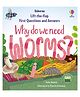 Usborne First Questions & Answers: Why do we need worms? Boardbook by Katie Daynes-English.