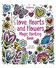 Usborne Love, Hearts & Flowers Magic Painting Book - English