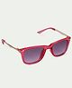 DukieKooky Solid UV Protected Square Sunglasses - Red