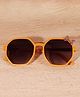 DukieKooky Bow Designed UV Protected Sunglasses - Yellow