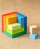 Jim N Jam Wooden Blocks Cube 10 Pieces