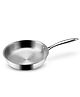 Hautechef Triply Stainless Steel Fry Pan 20cm, Induction & Gastop Compatible, 1.0 l
