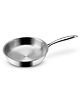 Hautechef Triply Stainless Steel Fry Pan 22cm, Induction & Gastop Compatible, 1.5L