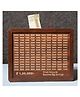 ADKD Wooden Money Piggy bank for kids & Toddlers with ?1,00,000 Savings Challenge Wooden Scratch-Off Board