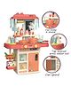 ADKD Toy Kitchen Sets, Simulated Spray Kitchen Toys, Kids Kitchen Pretend Play Set,Play Cooking Set with 42 Pis accessories- Multicolor