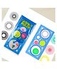 New Pinch Spirograph Set for Kids  Geometric Ruler Stationery for Return Gifts for Kids - 6 Pcs