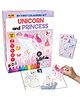 Little Berry My First Colouring Kit for Kids - Unicorn and Princess | Colouring Set with Crayons & Stickers (Multicolour)