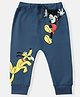 Nautinati Cotton Mickey & Friends Featuring Characters Printed Jogger Style Track Pants - Navy Blue