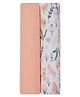 My Milestones 3 in 1 Muslin Swaddle Wrapper With Butterfly Print Pack of 2 L 104 x B 104 cm - Peach