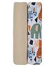 My Milestones 3 in 1 Muslin Swaddle Wrapper With Animal Print Pack of 2 L 104 x B 104 cm - Grey