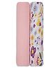 My Milestones 3 in 1 Muslin Swaddle Wrapper With Floral Print Pack of 2 L 104 x B 104 cm - Pink