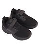Pine Kids School Shoes with Velcro Closure - Black