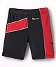 ROVARS Color Block Swimming Trunk - Black & Red