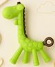 AEREX Infant Giraffe Shape Teether For Baby 100% Food Grade, BPA Free Silicone Teething Baby Teether Teething Toy Baby Teether For 3 To 12 Months Baby, Green