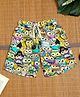The Lion and the Fish Viscose Owl Printed Shorts - Multi Colour