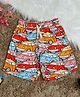 The Lion and the Fish Viscose Car Printed Shorts - Multi Colour