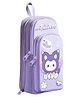 Elecart Kalmiao 3-Compartment Pencil Case  Purple
