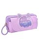 Elecart Cute Cat Pencil Case  Large Capacity Canvas Pen Pouch for Students, Teens & Adults | Aesthetic Stationery Organizer with Quicksand Glitter & Multiple Compartments  Durable & Portable (Purple)